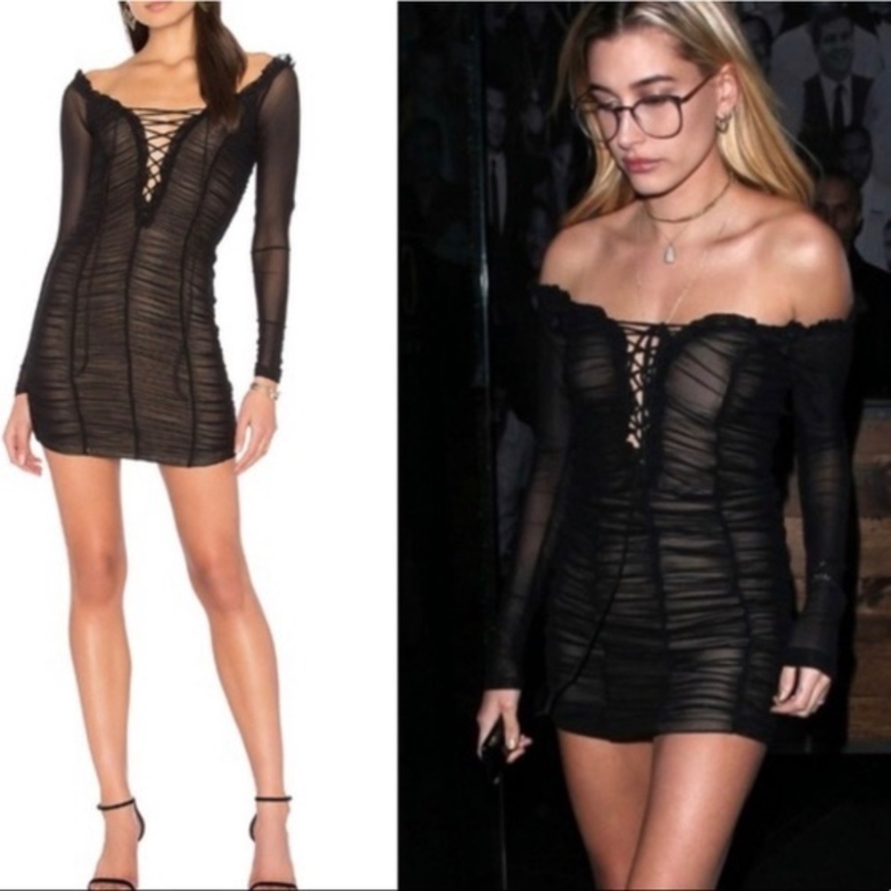Majorelle Ruched Mini Dress
